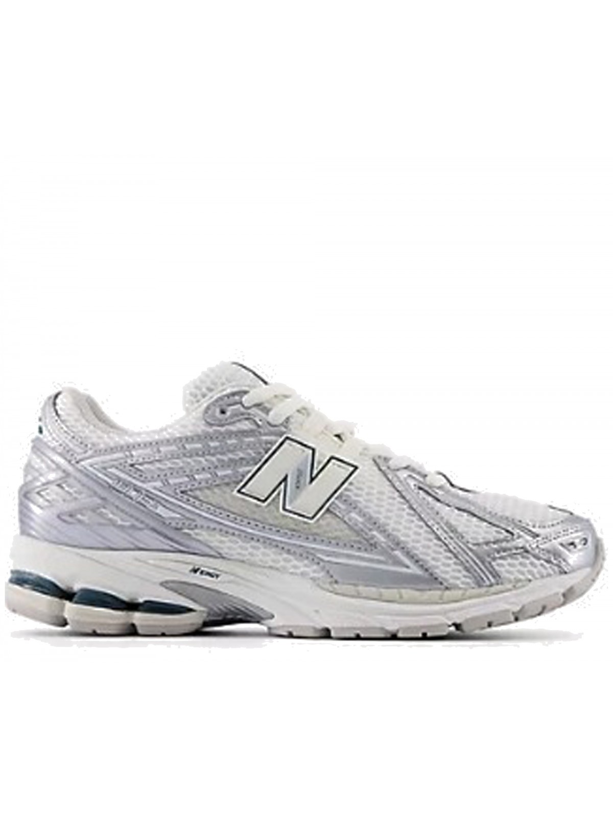 New Balance 1906R Metal blanc /  argent /  vert /  Silver Metalic avec Sea Salt et New Spruce